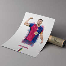 Robert Lewandowski FC Barcelona Poster La Liga Football Wall Art 1778564298