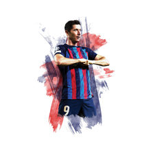 Robert Lewandowski Football Art Print ( Download) 1486469158