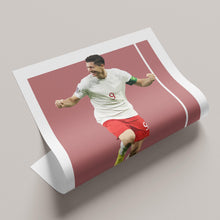 Robert Lewandowski Poster, Polish Legendary Soccer Player, Football Wall Art 1465766638