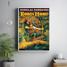 Robin Hood 1922Poster Art Print Movie Posters Gift for Movie lovers