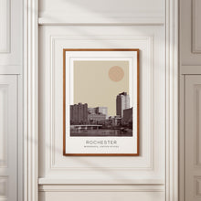 Rochester Poster Print, Rochester Travel Poster, Rochester Minimalistic Wall Art, Rochester, Minnesota, United States 1868248518