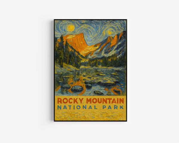 Rocky Mountain National Park Dream Lake Print