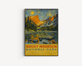 Rocky Mountain National Park Dream Lake Print