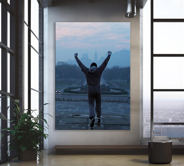 Rocky Movie Canvas Wall Art, Rocky Balboa Minimalist Movie Print, Movie Wall Art, Printable Wall Art , Movie Print, Gift Idea 1818332822