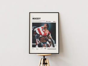 Rocky Movie Poster  Sylvester Stallone's Rocky Movie Print  Special Design Poster  Glossy Paper Movie Poster  Wall Decor Idea 1857733512