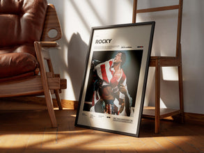 Rocky Movie Poster  Sylvester Stallone's Rocky Movie Print  Special Design Poster  Glossy Paper Movie Poster  Wall Decor Idea 1857733512