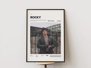 Rocky Poster, Sylvester Stallone Poster, John G. Avildsen Film Rocky Print, Boxing Legend Rocky Balboa Poster, Cult Movie Wall Art Idea 4343094685