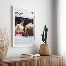 Rocky, John G. Avildsen, Retro Movie Poster, Custom Movie Poster 4421168053