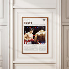 Rocky, John G. Avildsen, Retro Movie Poster, Custom Movie Poster 4421168053