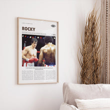 Rocky, John G. Avildsen, Retro Movie Poster, Custom Movie Poster 4421168053