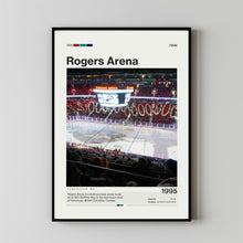 Rogers Arena Poster, Vancouver Canucks Poster Print, NHL Arena Poster, Hockey Fan Gift Print