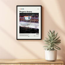 Rogers Arena Poster, Vancouver Canucks Poster Print, NHL Arena Poster, Hockey Fan Gift Print