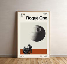 Rogue One - Star Wars Poster, Star Wars Print, Tv Series Poster, Midcentury Art, Minimalist Art, Retro Poster, Vintage Poster 1814477760 4023