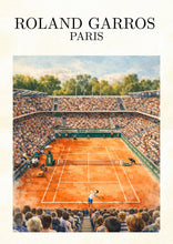 Roland Garros Paris Tennis Poster Print 4460387611