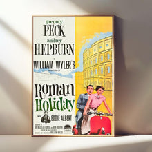 Roman Holiday Movie Poster, Classic Film, Room Decor, Canvas Posters, Wall Art Poster, Poster Gifts 4337441385