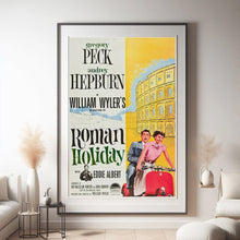 Roman Holiday Movie Poster, Classic Film, Room Decor, Canvas Posters, Wall Art Poster, Poster Gifts 4337441385