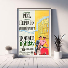 Roman Holiday Movie Poster, Classic Film, Room Decor, Canvas Posters, Wall Art Poster, Poster Gifts 4337441385