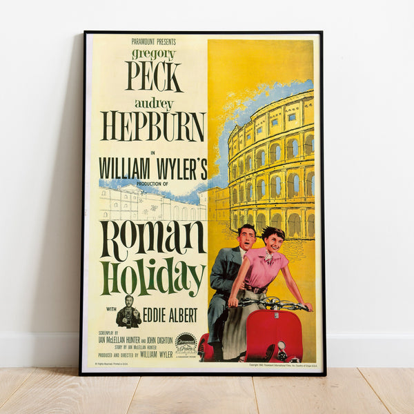 Roman Holiday Poster, Movie Print, Wall Art, Gift for Film Fans 1747093198