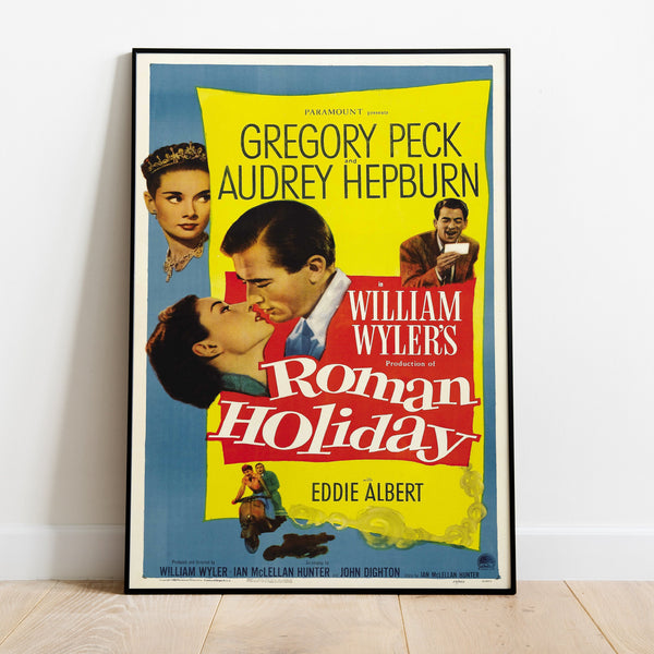 Roman Holiday Poster, Movie Print, Wall Art, Gift for Film Fans 1747093198 - Copy