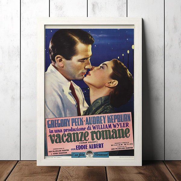 Roman Holiday (1953) Classic Movie Poster - Film Fan Collectibles - Vintage Movie Poster - Home Decor - Wall Art - Posters Gifts 1559618930