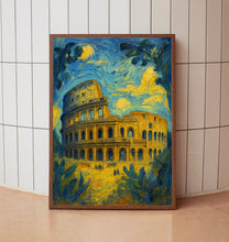 Rome Italy Travel Poster Wall Art, Rome Colosseum Poster, Colosseum Rome Wall Art, Italy Architecture Travel Print, Travel Gift