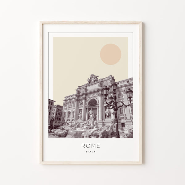 Rome Poster Print, Rome Travel Poster, Rome Minimalistic Wall Art, Rome, Italy 1868247200