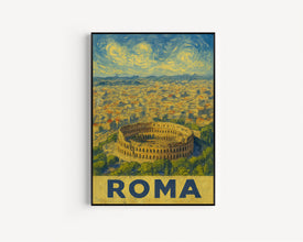 Rome Wall Decor, Rome Wall Art, Rome Print, Italy Wall Art, Rome Poster, Ancient Rome Colosseum, Rome Art, Rome Travel Poster, Italy Poster