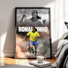 Ronaldinho Football Poster Brazil Football Art Print 4394912460
