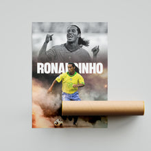 Ronaldinho Football Poster Brazil Football Art Print 4394912460