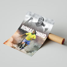 Ronaldinho Football Poster Brazil Football Art Print 4394912460