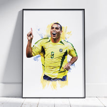 Ronaldo - R9 - Brazil - Legend - Football Poster - Football Print 1849109604