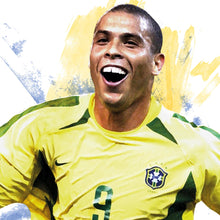 Ronaldo - R9 - Brazil - Legend - Football Poster - Football Print 1849109604
