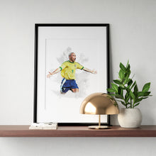 Ronaldo - R9 - Brazil - Legend - Poster - Print 1036833216