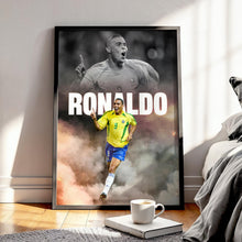 Ronaldo Nazario Football Poster Brazil Football Art Print 4394907646
