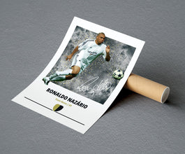 Ronaldo Nazario Poster Football Posters, Football Prints 1888462772