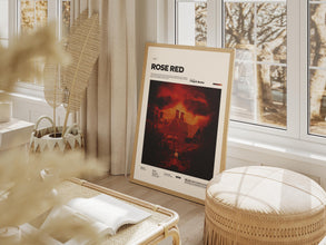 Rose Red Poster, Stephen King Miniseries Art, Haunted House Horror Print, Paranormal Thriller Decor, Cult Classic Movie Poster 1868261942