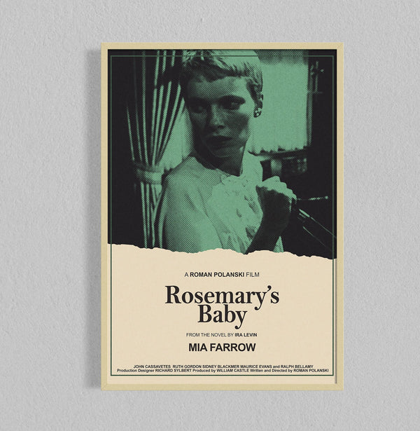 Rosemary's Baby Movie Poster  Film Posters  Minimalist Movie Poster  Digital Download  Printable Wall Art Poster 976189871