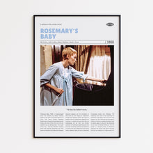 Rosemary's Baby, Roman Polanski, Retro Movie Poster, Custom Movie Poster Print 4421165857
