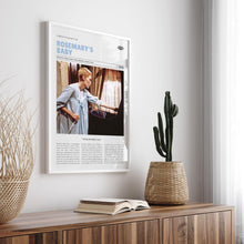 Rosemary's Baby, Roman Polanski, Retro Movie Poster, Custom Movie Poster Print 4421165857
