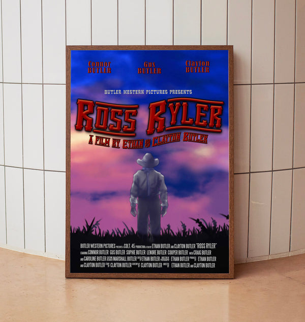 Ross Ryler 2025 Poster Art Print Movie Posters TV Posters Gift for Movie lovers 2