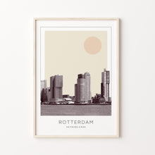 Rotterdam Poster Print, Rotterdam Travel Poster, Rotterdam Minimalistic Wall Art, Rotterdam, Netherlands 1868247182
