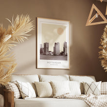 Rotterdam Poster Print, Rotterdam Travel Poster, Rotterdam Minimalistic Wall Art, Rotterdam, Netherlands 1868247182