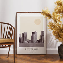 Rotterdam Poster Print, Rotterdam Travel Poster, Rotterdam Minimalistic Wall Art, Rotterdam, Netherlands 1868247182