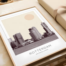 Rotterdam Poster Print, Rotterdam Travel Poster, Rotterdam Minimalistic Wall Art, Rotterdam, Netherlands 1868247182