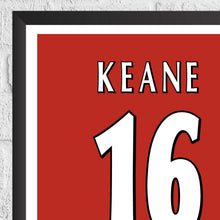Roy Keane Legend Stats Football Print 1274201631