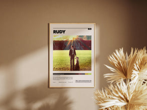 Rudy Movie Print, Printable Wall Art, Film Poster 1890222052
