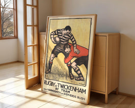 Rugby at Twickenham, Ad Poster (Digital Download) 757126015