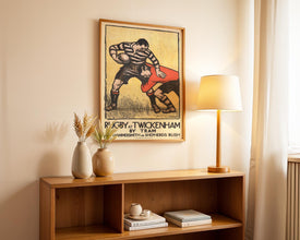 Rugby at Twickenham, Ad Poster (Digital Download) 757126015