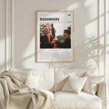 Rushmore, Wes Anderson, Retro Movie Poster, Custom Movie Poster Print 4421170111