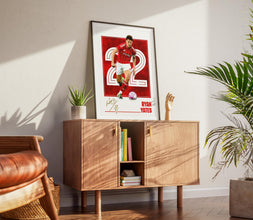 Ryan Yates Poster Nottingham Soccer Print, Football Print 4394254320
